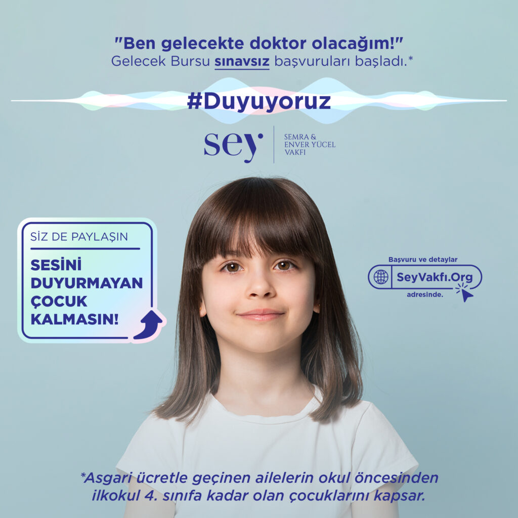 SEMRA ENVER YÜCEL VAKFI GELECEK BURS BAŞVURUSU