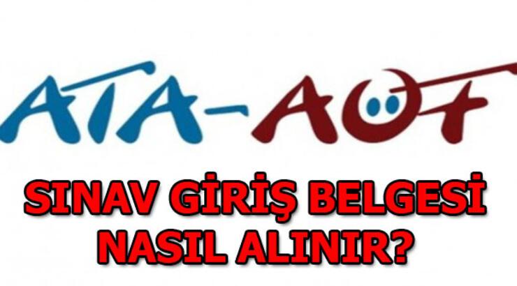 ATA AÖF GÜZ DÖNEMİ SINAV GİRİŞ YERLERİ AÇIKLANDI SINAV GİRİŞ BELGESİ NASIL ALINIR?